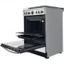 INDESIT | Cooker | IS67G8CHX/E | Hob type Gas | Oven type Electric | Stainless steel | Width 60 cm | Depth 60 cm | 73 L - 6